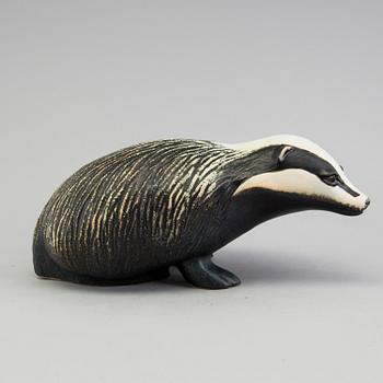 A stoneware sculpture by Paul Hoff, Gustavsberg, no. 232.