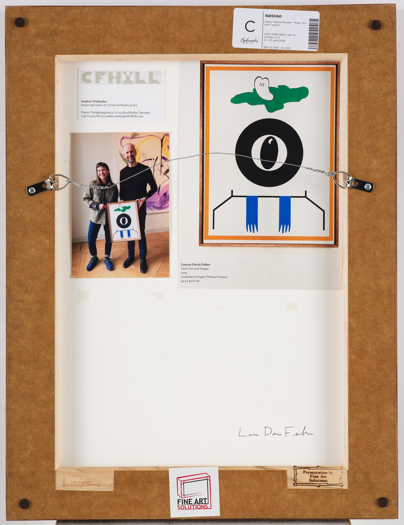 Lauren Davies Fischer, "Rack Tire and Tongue".