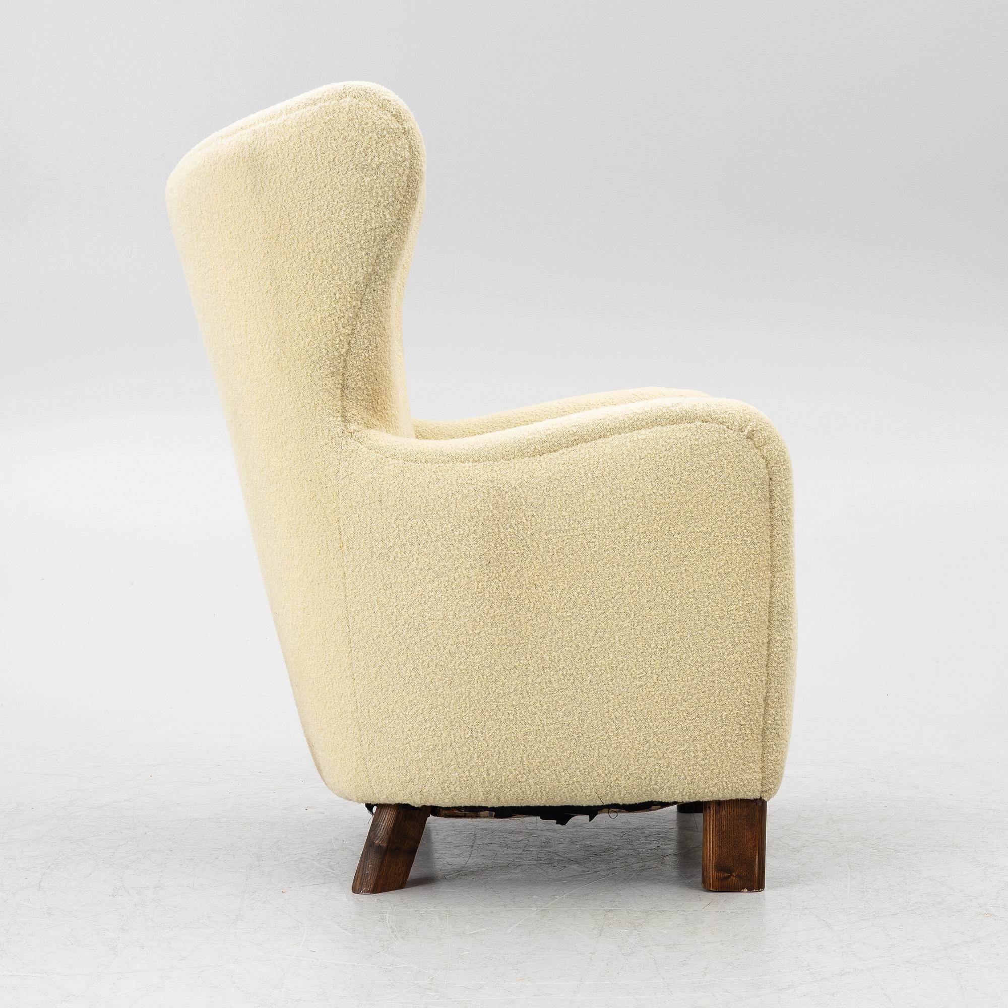 A Scandinavian Modern armchair, mid20th century.
