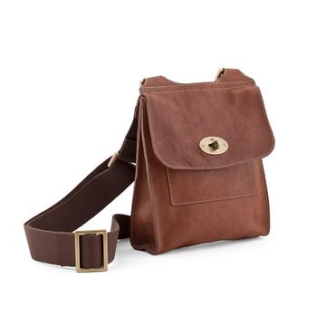 MULBERRY, a brown leather satchel, "Antony".