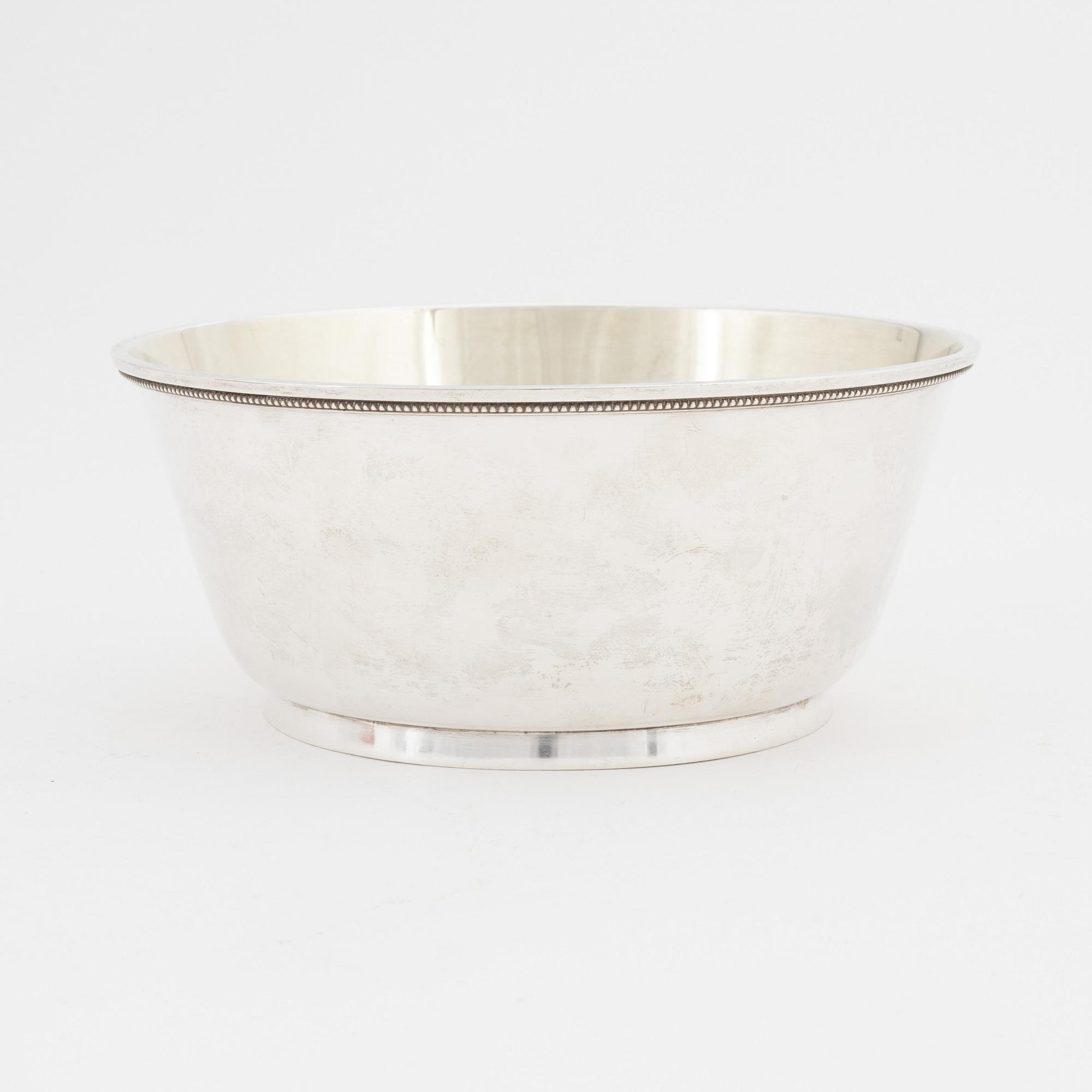 Atelier Borgila, skål, sterlingsilver, Stockholm 1950.