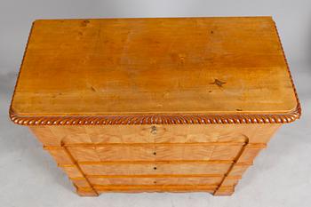 BYRÅ, senempire, 1800-talets mitt.