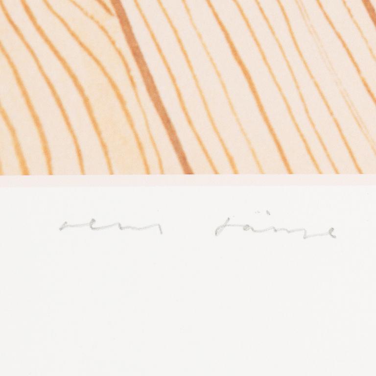 JENS FÄNGE, färglitografi. Signerad och numrerad 58/450.