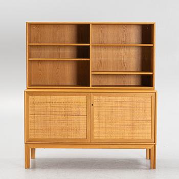 Alf Svensson, an oak sideboard with bookcase, Bjösta, 1960's.