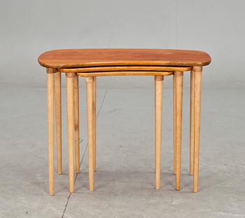 SATSBORD, 3 delar, 1900-talets andra hälft.