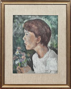 LOTTE LASERSTEIN, pastell, signerad.