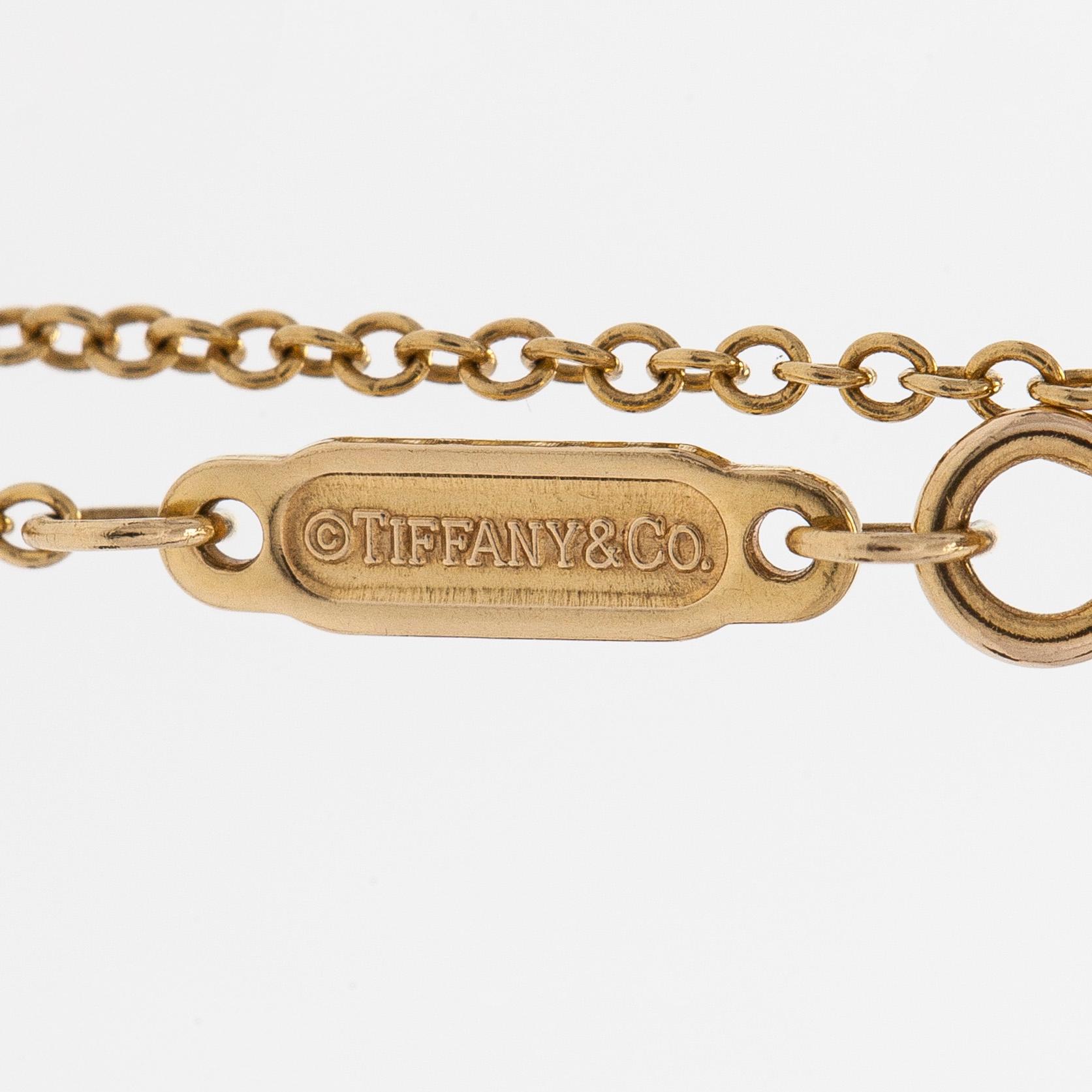 Tiffany & Co, kaulakoru, "T Smile", 18K kultaa.