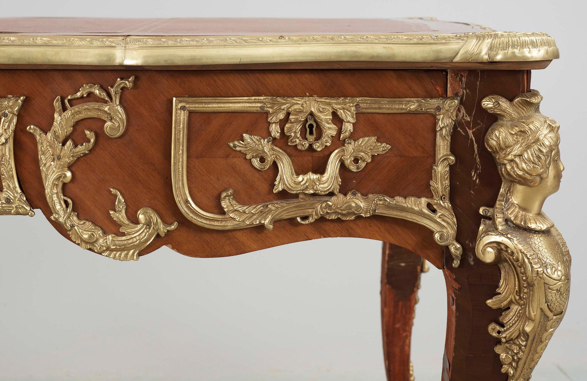SKRIVBORD, Louis XV-stil, 1900-tal.
