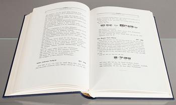 BOK, "Guld- och silversmeder i Finland 1373-1873" av Tyra Borg, Malmö 1972.