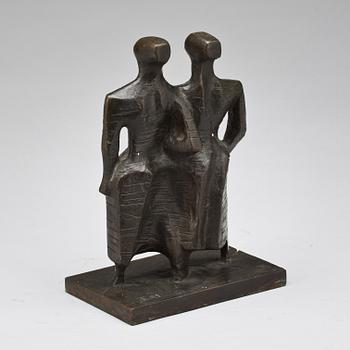 FIGURIN, brons. Monogramsignerad EE -61.