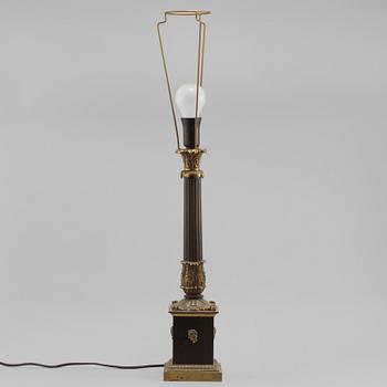 BORDSLAMPA, empirestil, 1900-tal.