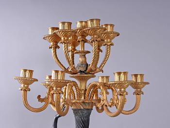 KANDELABER, Louis XVI-stil. 1900/2000-tal.