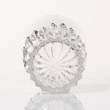 Fritz Kallenberg, a 108-piece 'Pyramid' glass service, Kosta Boda, Sweden, 20th Century.