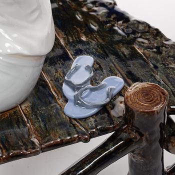 Ernest Massuet, figurine, "Sunset at the Pier", Lladró, Spain.