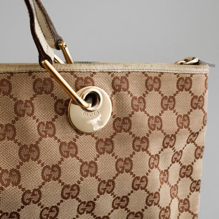 VÄSKA, PLÅNBOK samt NYCKELHÅLLARE, Gucci.