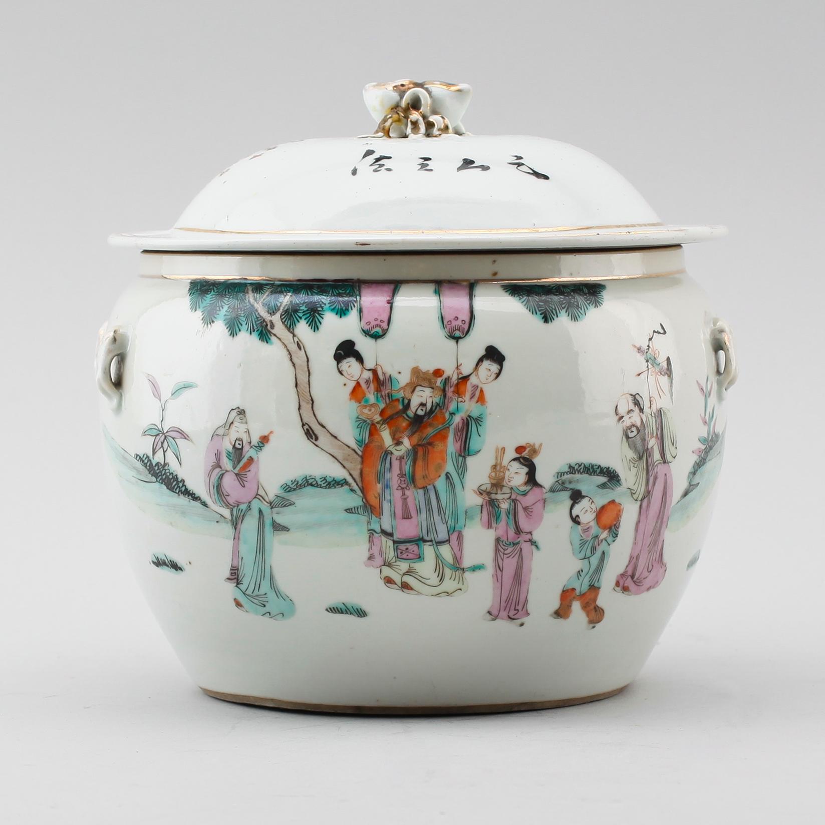 TERRIN, porslin, Kina, 1800-/1900-tal.