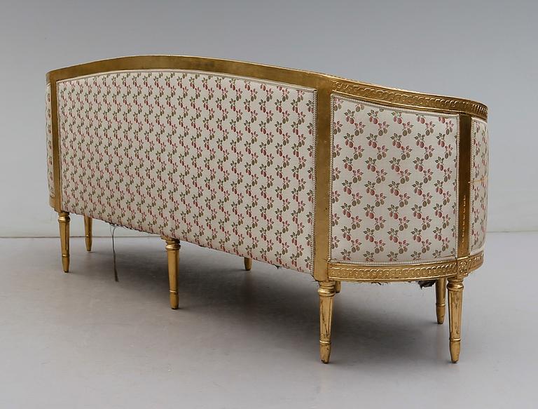 SOFFA, gustaviansk, 1700-talets andra hälft.