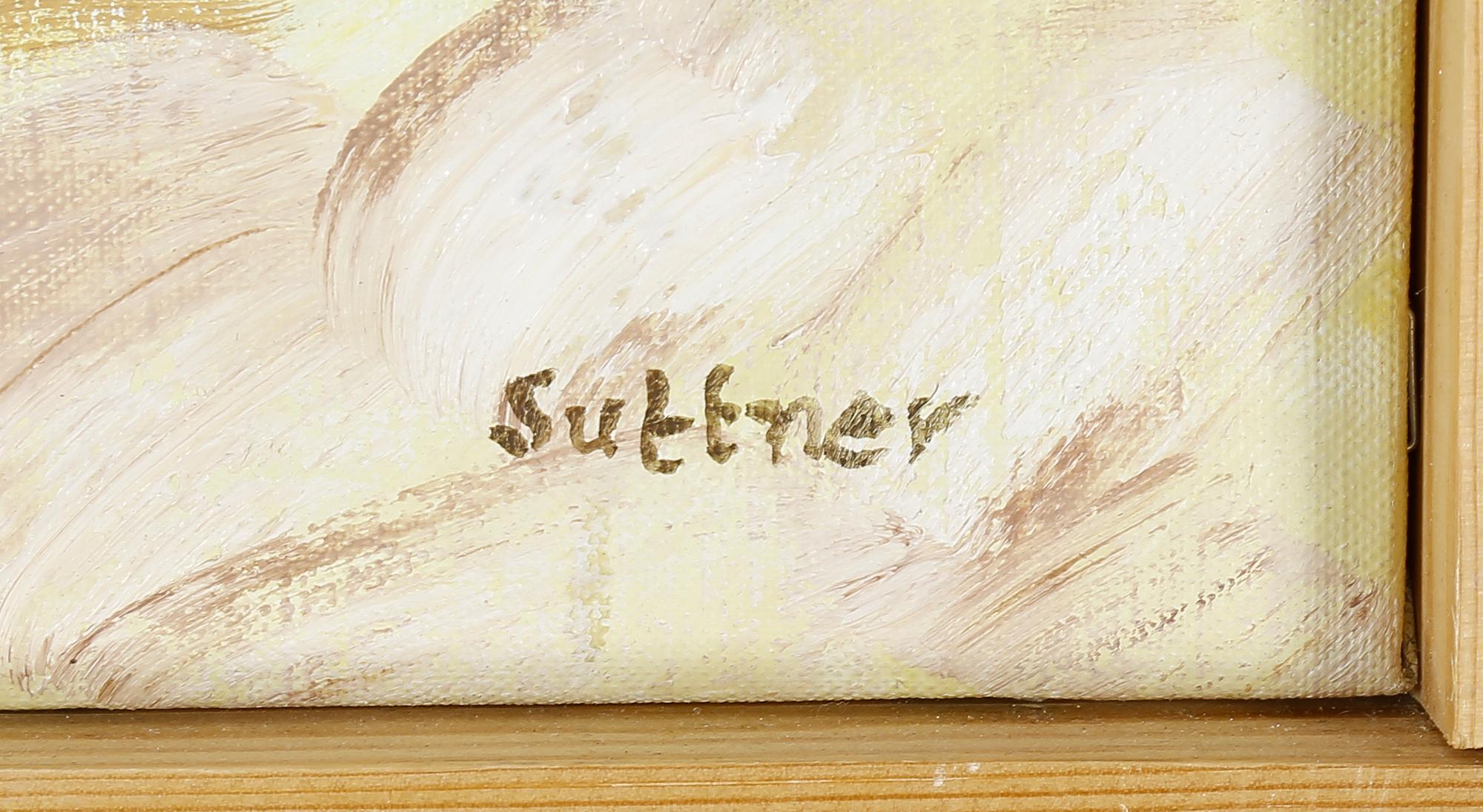 GEORG SUTTNER, olja på duk, signerad.