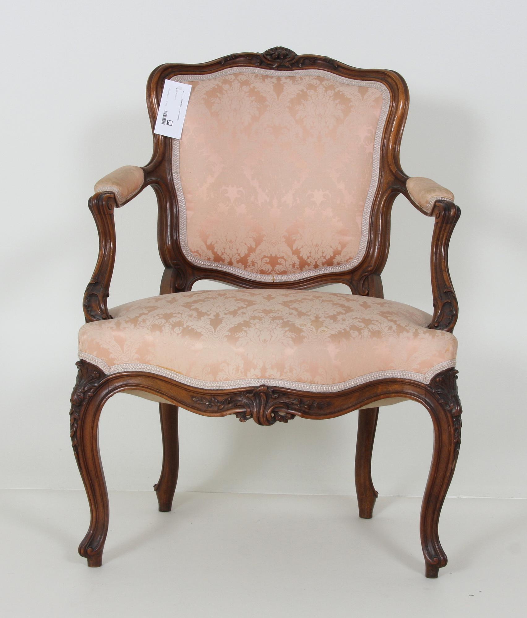 KARMSTOL, rokokostil.