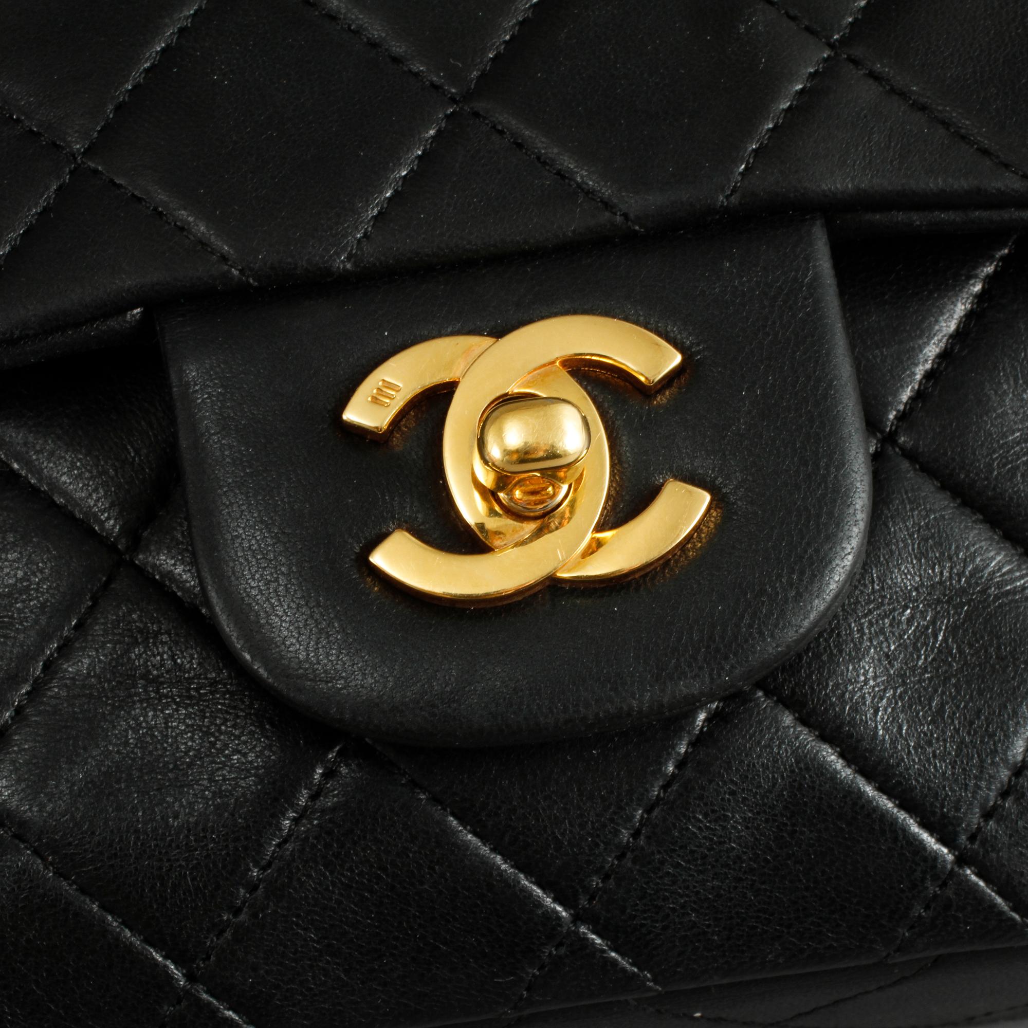 VÄSKA "Double Flap bag", Chanel.