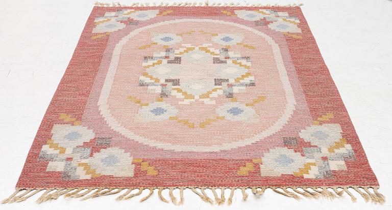 Ingegerd Silow, a flat weave rug, 200 x 140.