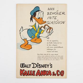 Comic book, "Donald Duck & Co" No. 6, 1950.