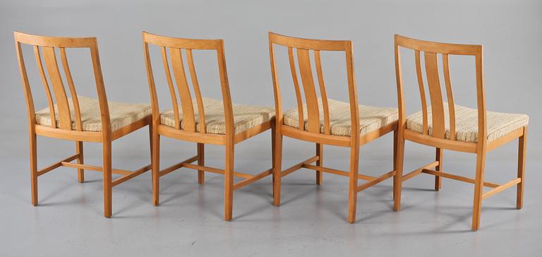 STOLAR, 4 st, Bertil Fridhagen, Bodafors, 1960-tal.