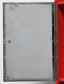 Thomas Sandell, a set of three "Bröllopsskåp" cabinets, ed. 200, Asplund, Stockholm, post 1990.