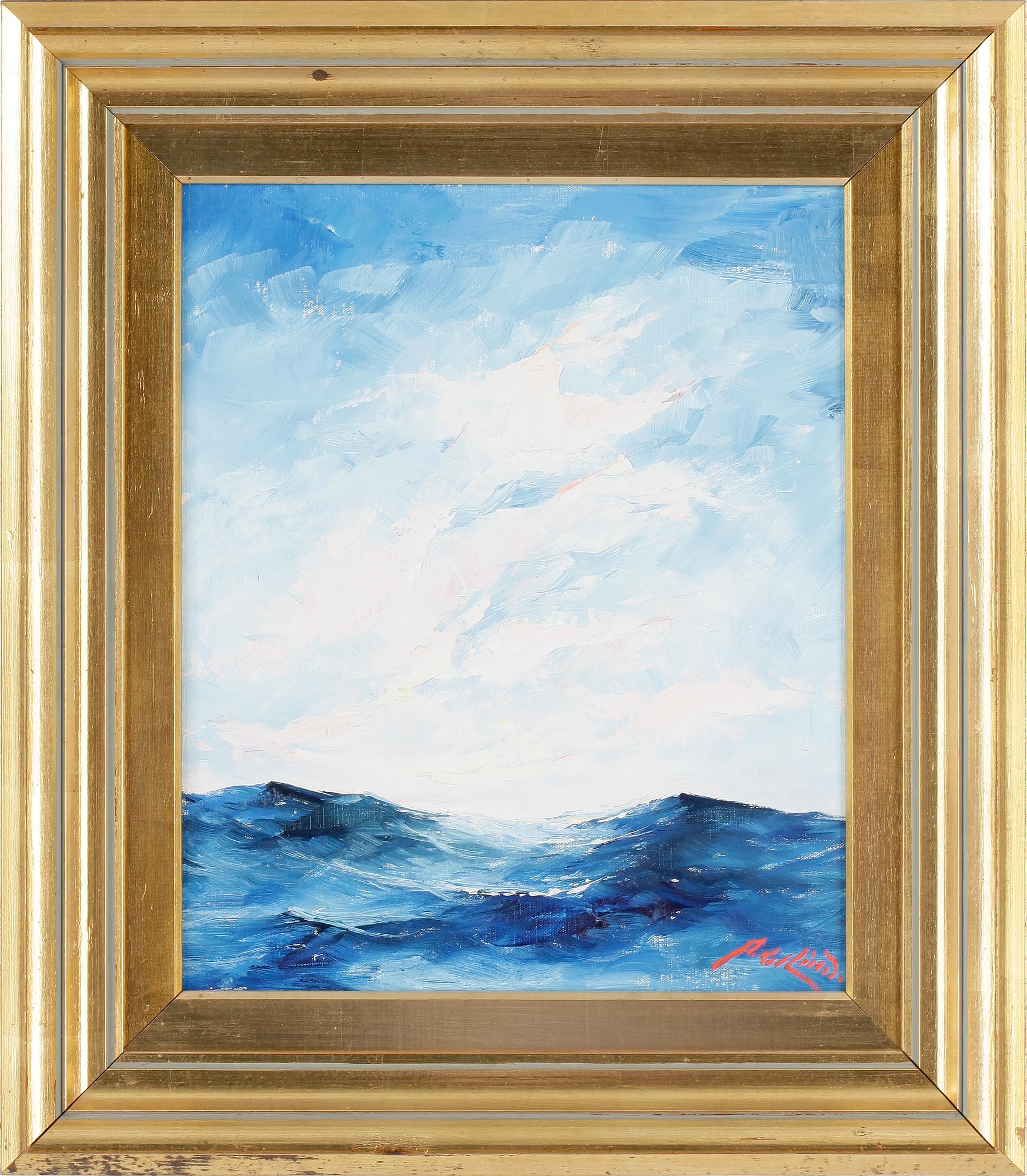 AXEL LIND, olja på duk, signerad.