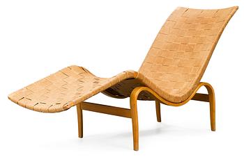 876. A Bruno Mathsson reclining chair "Vilstol nr 36", Firma Karl Mathsson, Sweden, probably 1940's.