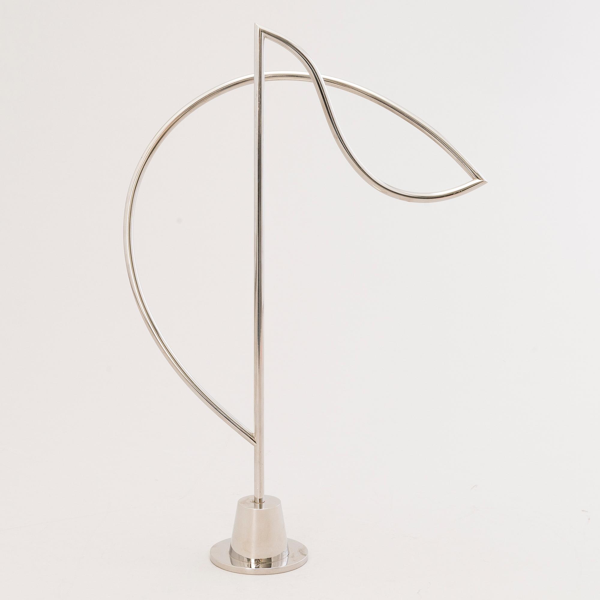 KARI HUHTAMO, steel, signed and dated -90, numbered 3/5.