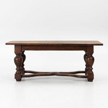 Library table, Baroque style, 19th century,