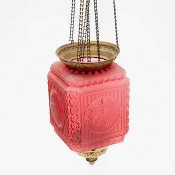 Månskensampel, jugend, omkring år 1900.