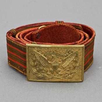 BÄLTE, för officer, Indian Wars, The Lilley-Ames Co, Columbus, Ohio, USA.