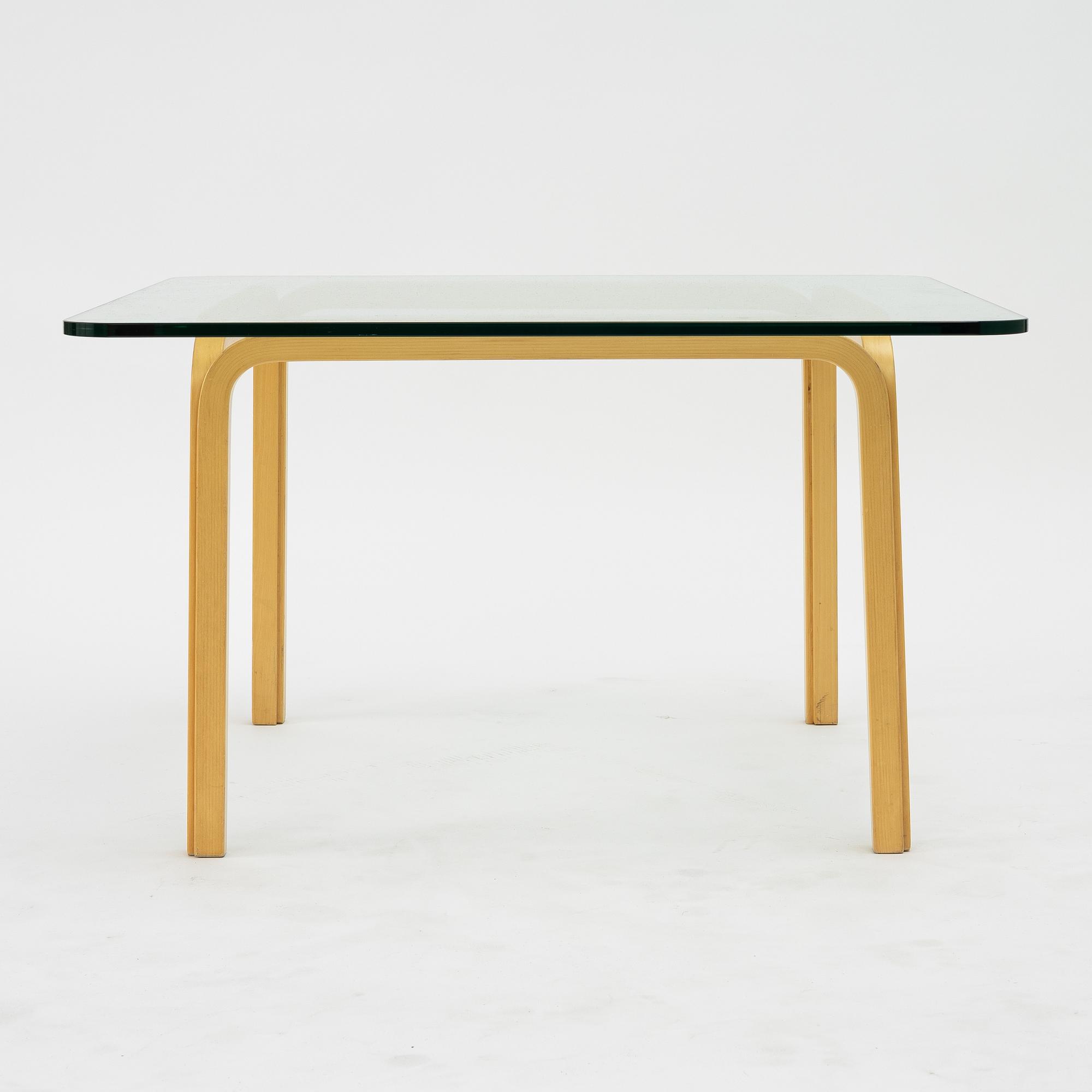 Alvar Aalto, coffee table, Artek, 21st century, Finland.