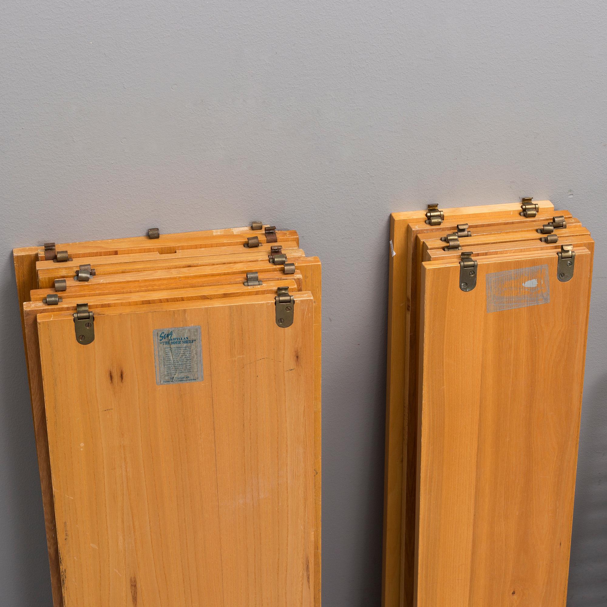 BOKHYLLA, String 3 stycken. 1900-talets mitt.