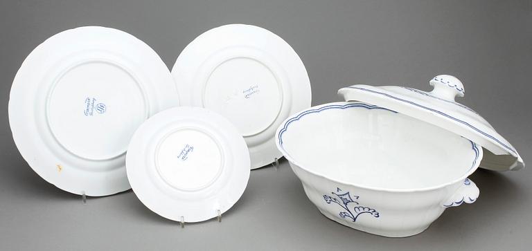 SERVISDELAR, 45 delar, porslin, "Formosa", Wilhelm Kåge, Gustafsberg, 1920/30-tal.