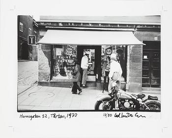 Carl Johan De Geer, photo, signed 10/30.