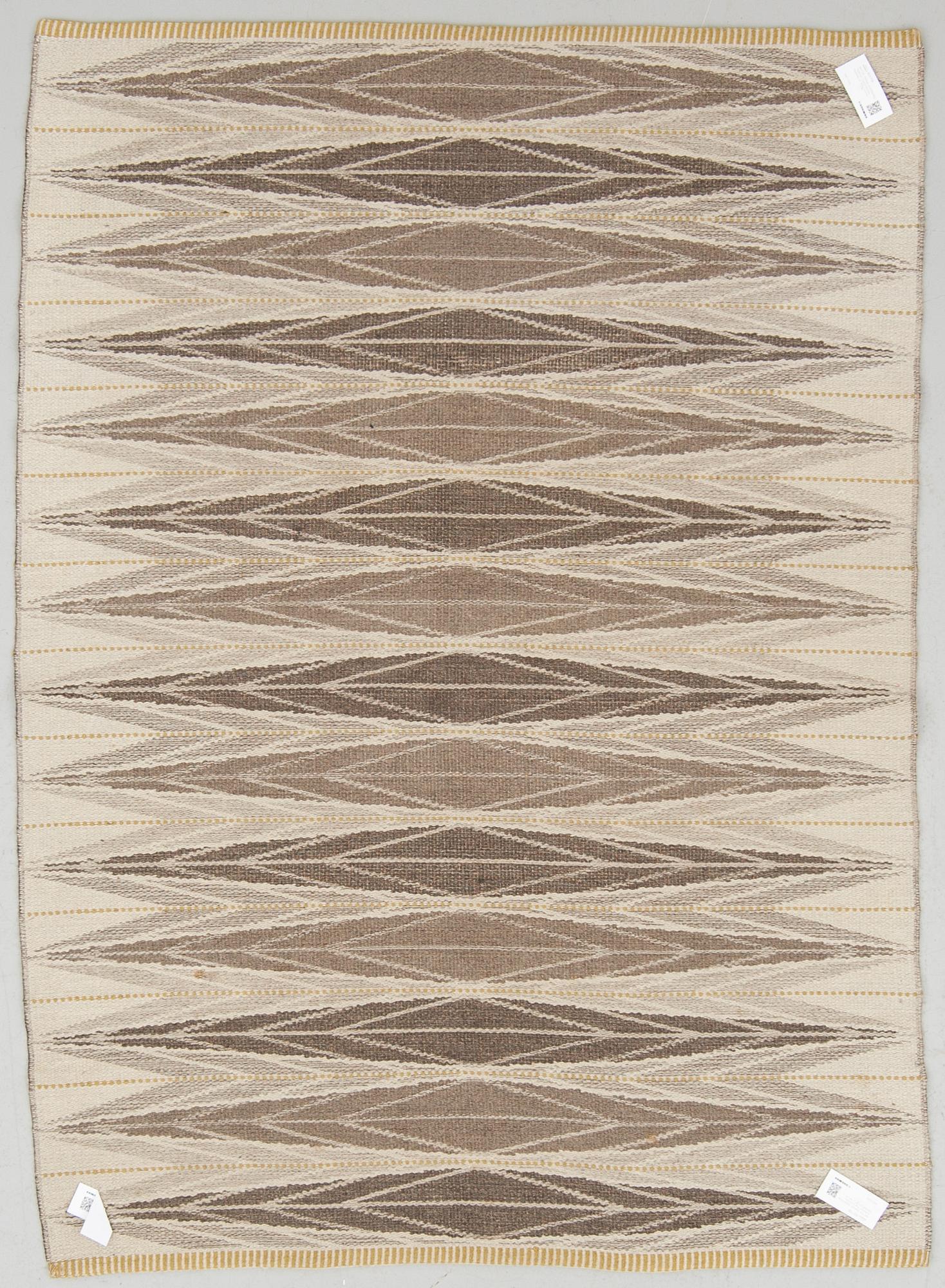 MATTA, rölakan, dubbelsidig, "Sylarna", Ingrid Dessau, Kasthall, ca 197 x 144 cm.
