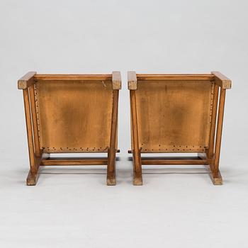 Aino Aalto, Four 1940's '1061D' chairs for O.Y. Huonekalu-ja Rakennustyötehdas A.B.