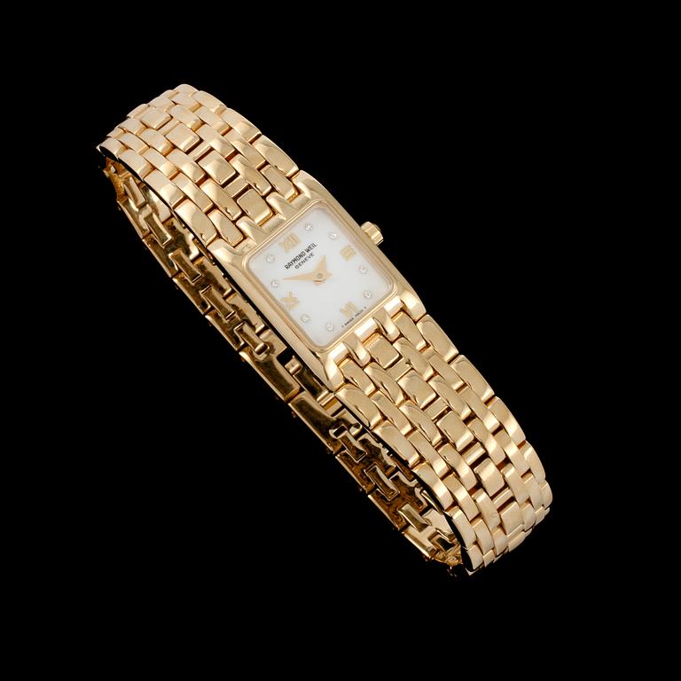 ARMBANDSUR, dam, Raymond Weil, stål.