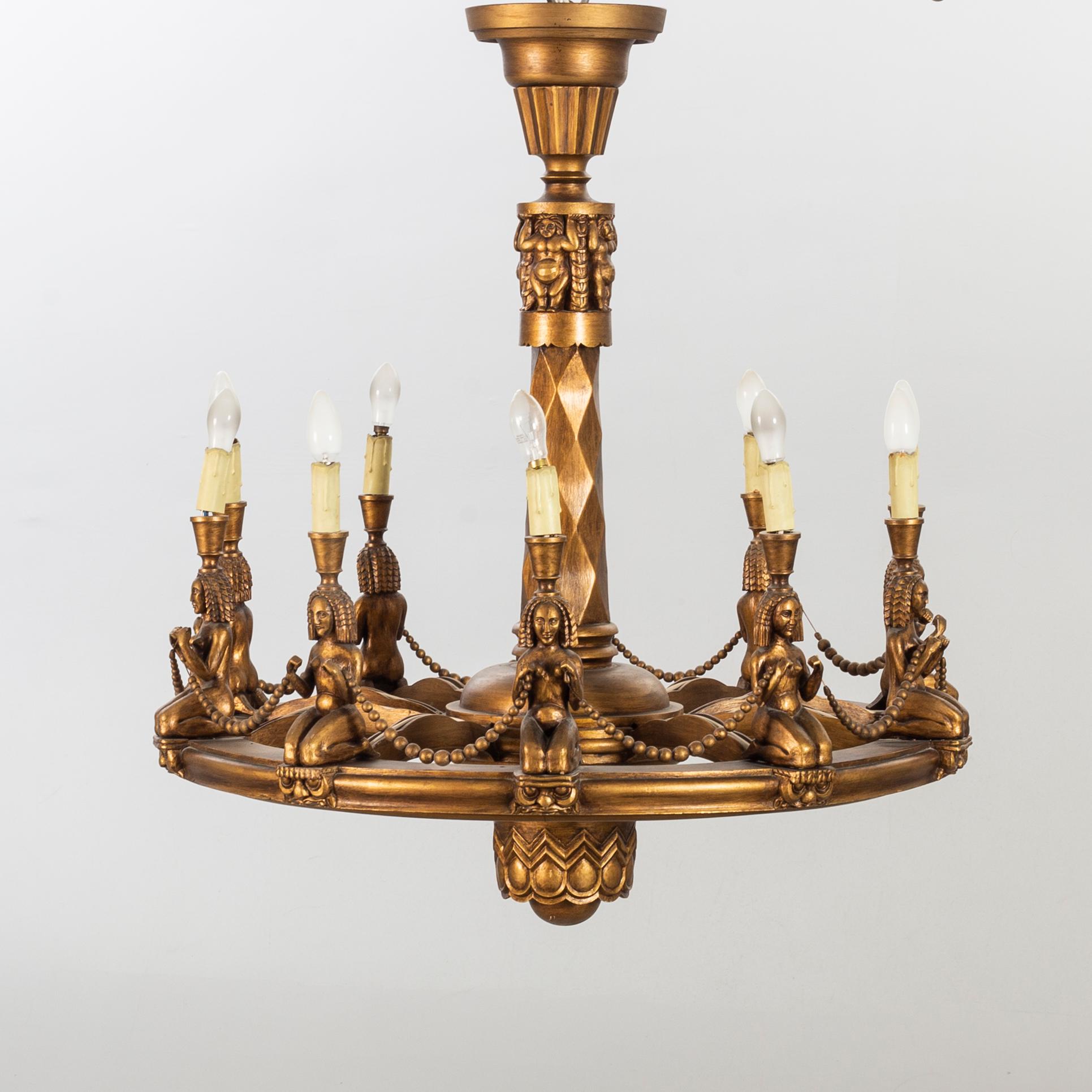 TAKLAMPA, 1900-talets mitt.