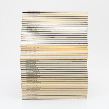 A set of 46 Arts of Asia Magazines, from the period 1978-2000.