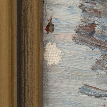 HUGO ÖFVERSTRÖM, olja på duk signerad.