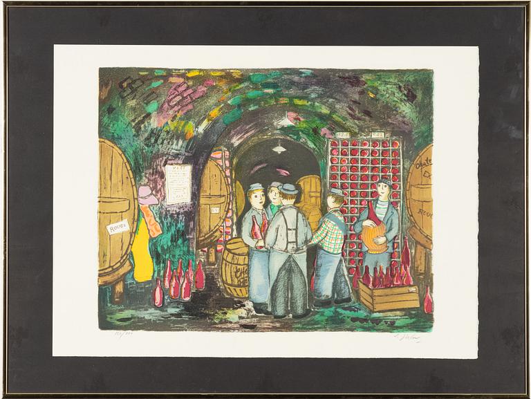 Lennart Jirlow, "The Wine Cellar III".