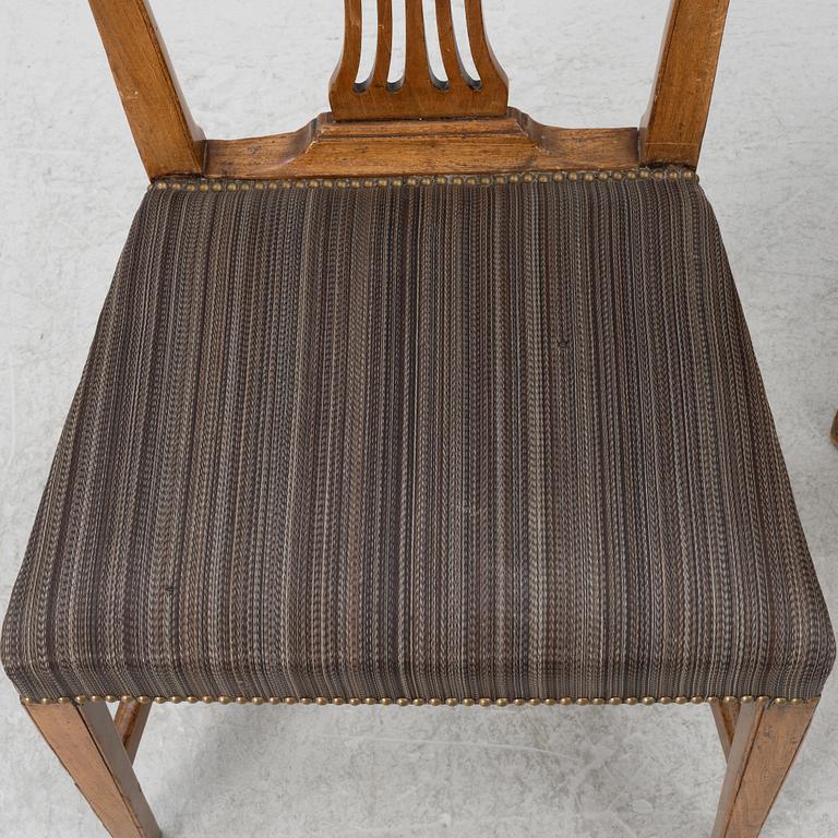 Stolar, ett par, England, omkring år 1800.