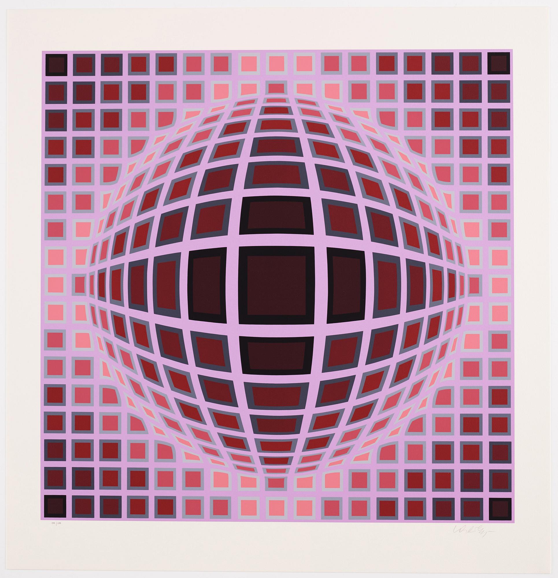 Victor Vasarely, "Louisiana-mappen".