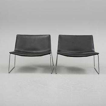 FÅTÖLJER, ett par, "Catifa 80", design Lievore Altherr Molina, Arper, fromgiven 2010.