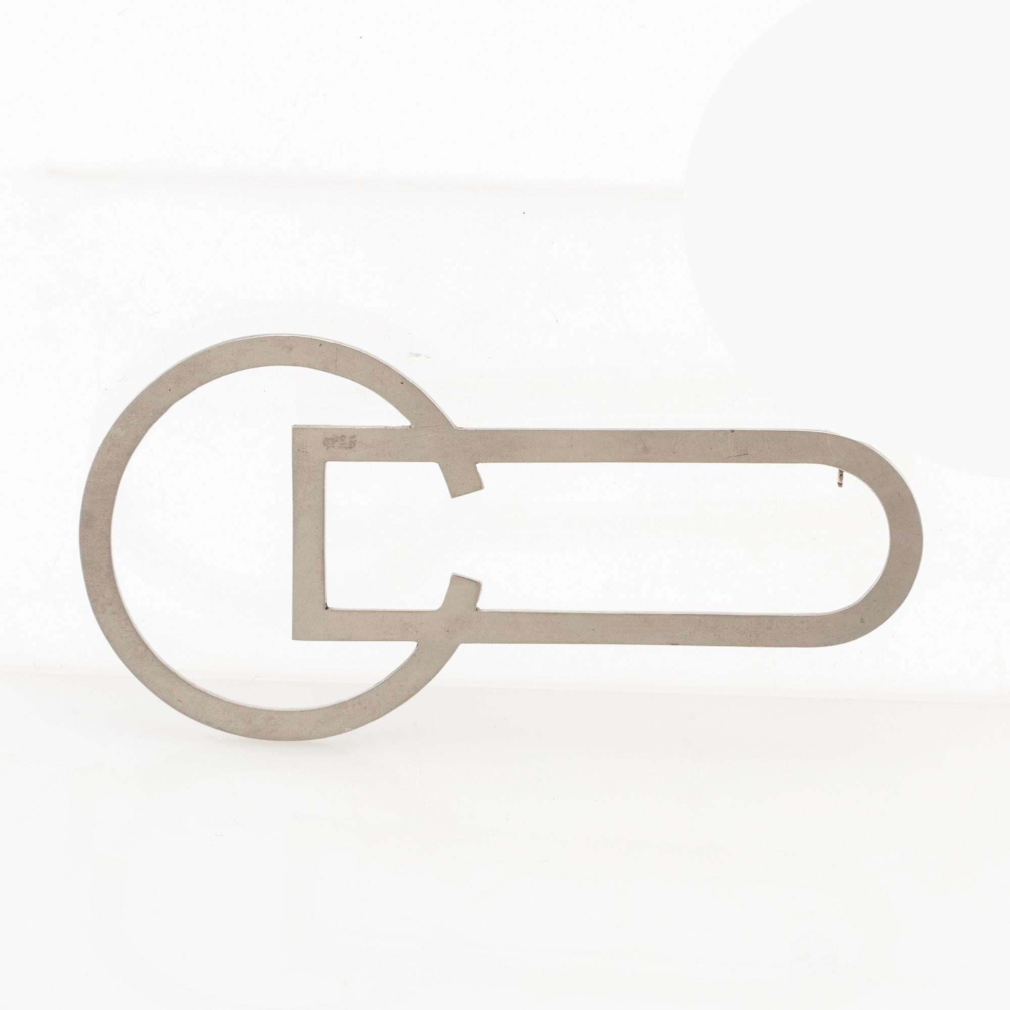 Wiwen Nilsson, Brooch silver, Lund 1959.