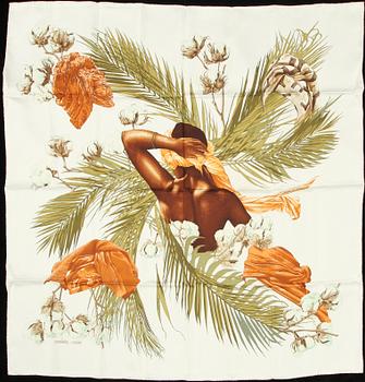 SCARF, "Turbans des Reines" Michael Szabo, Hermès, Paris.